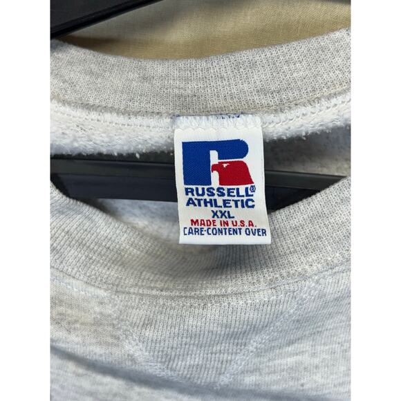 Vintage Russell Athletic Oklahoma State Mom Sweatshirt XXL Made USA Gray - Picture 8 of 15